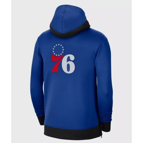 Nike Therma Flex Philadelphia 76ers Embroidered Full Zip Jacket CN4052-495 Sz XL - Picture 3 of 10